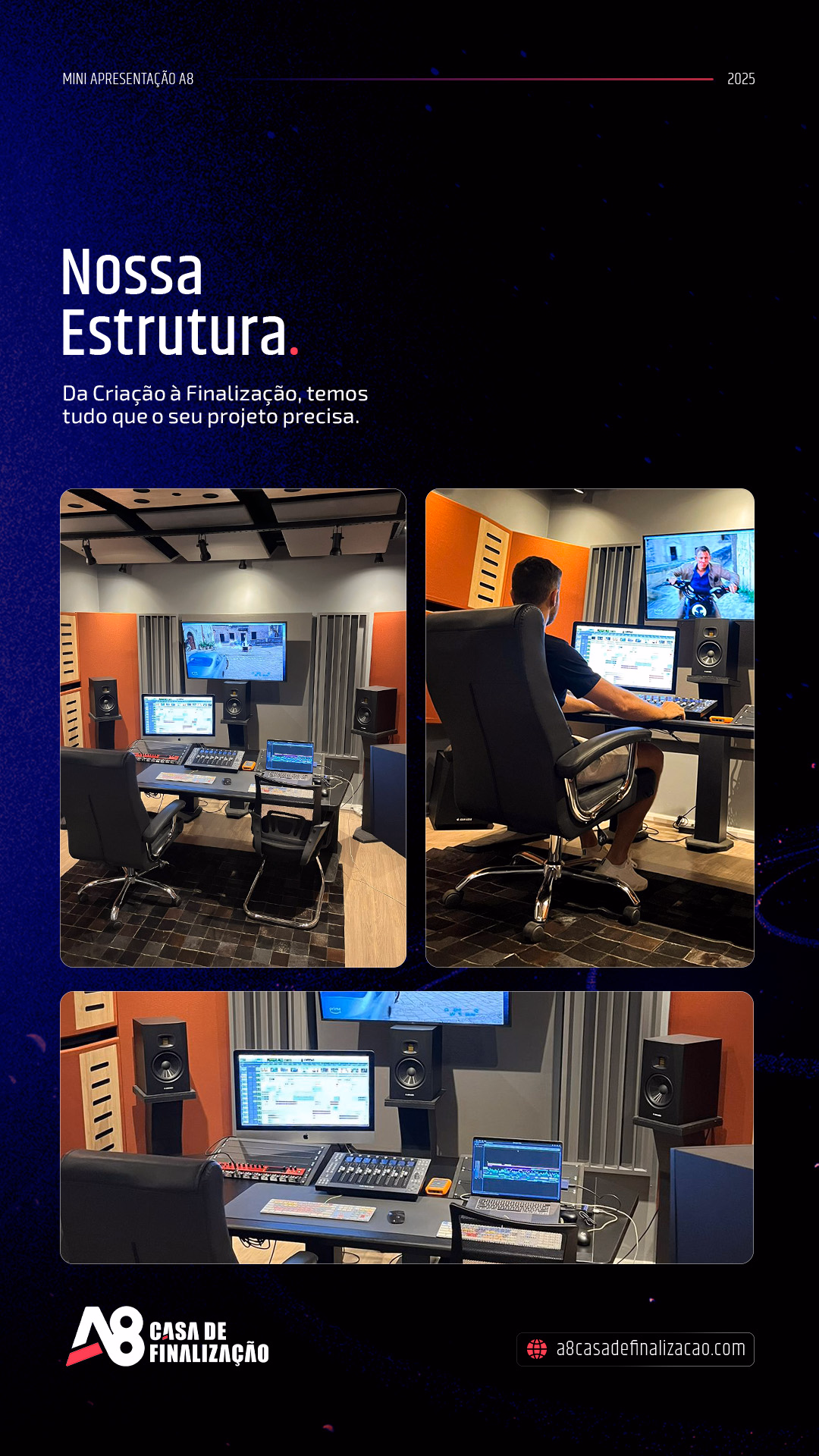 Story de campanha A8 três