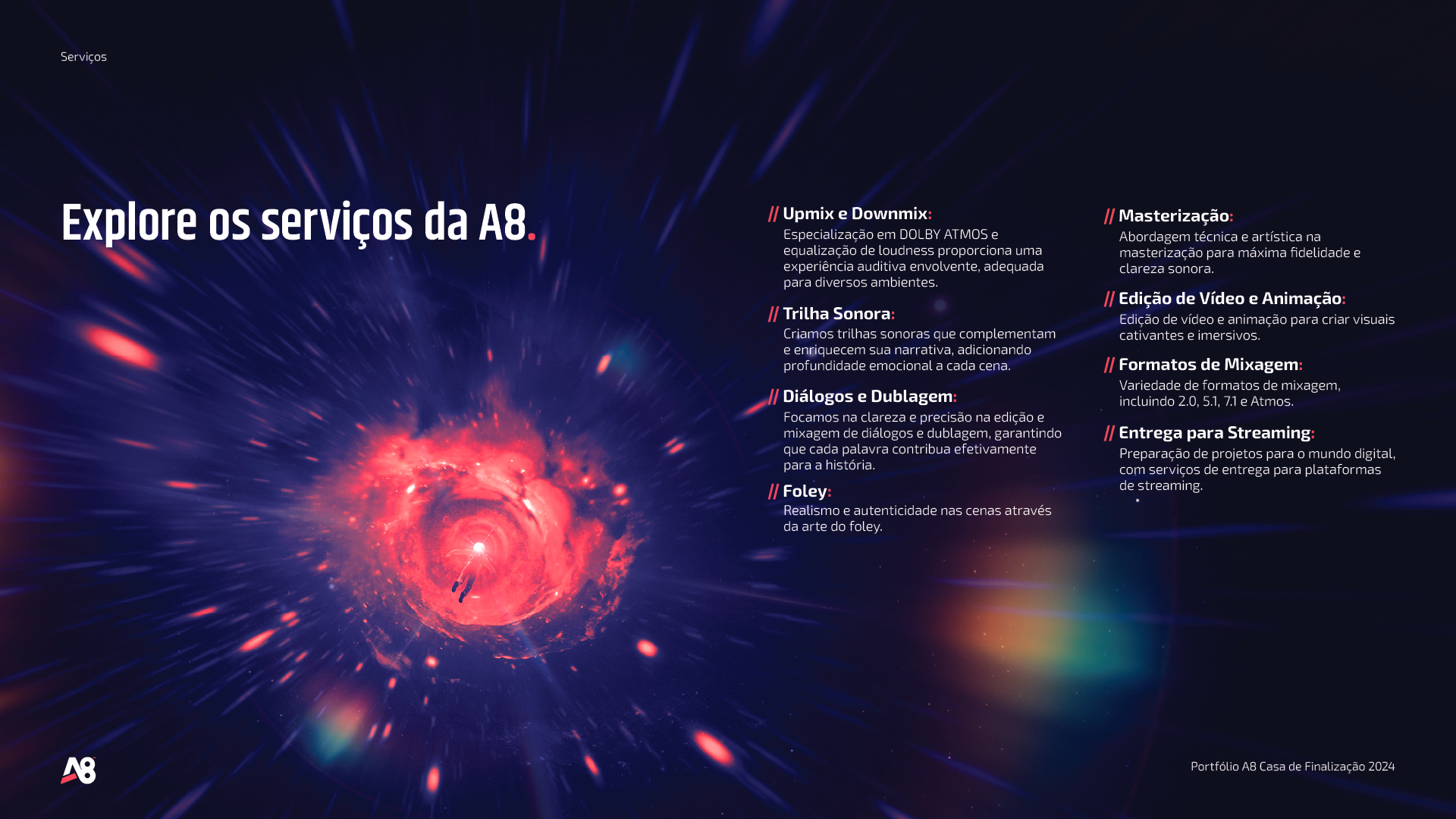 Tela cinco da apresentação A8