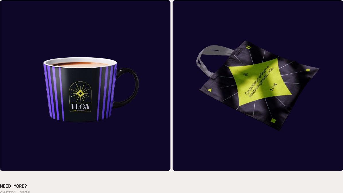 Caneca e bolsa da Luga