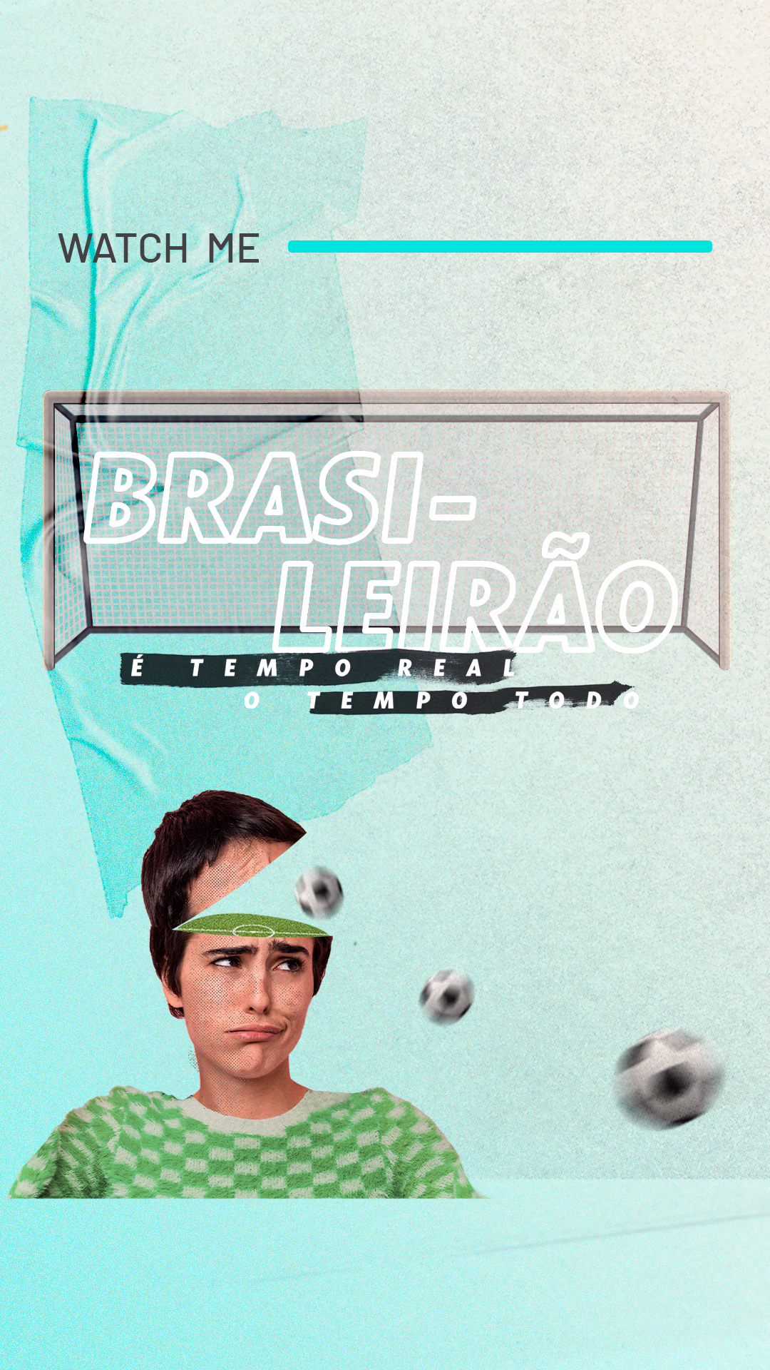 Post 2 de 3 do projeto Brasileirão no Instagram