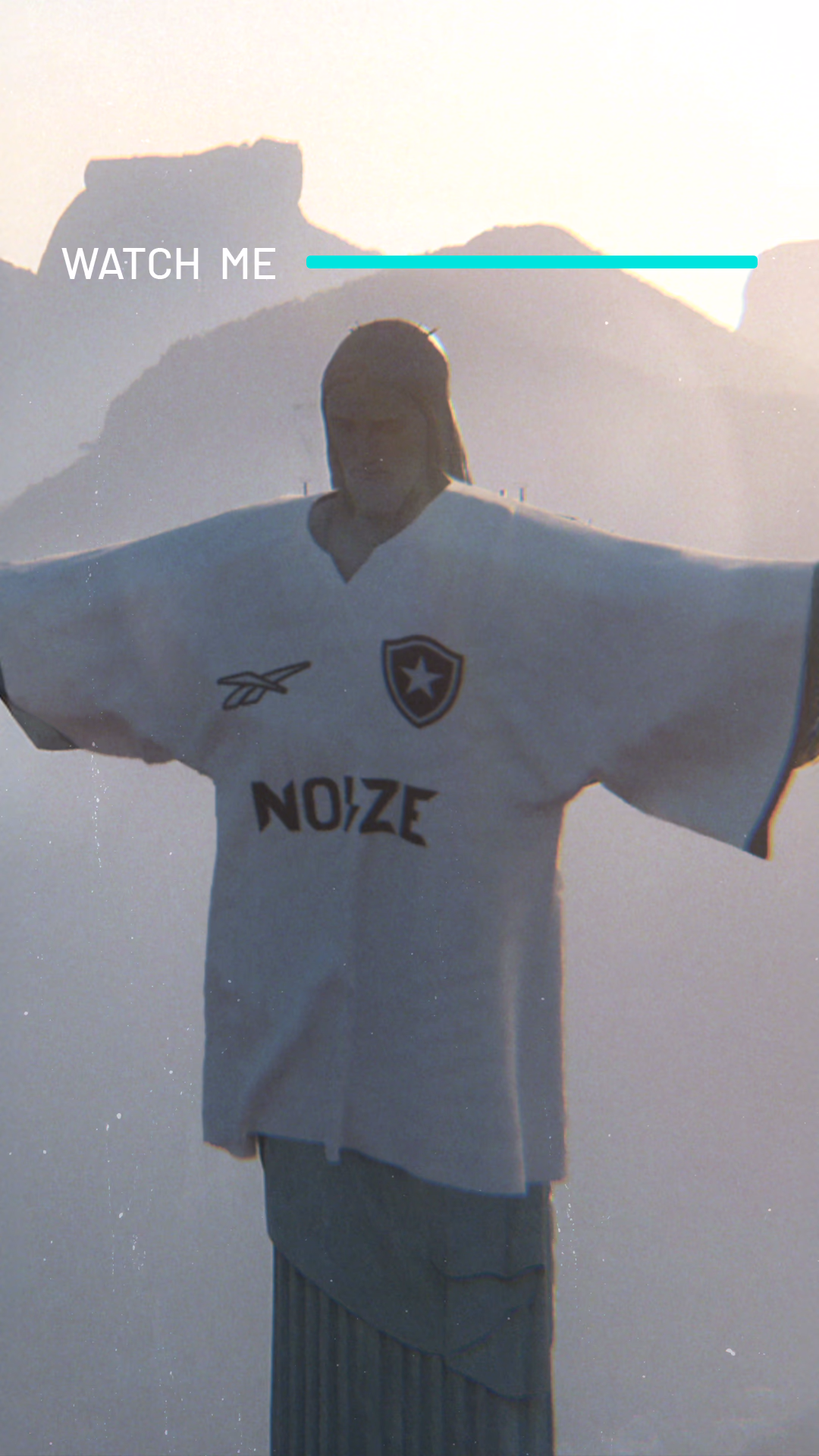 Post 2 de 3 do projeto Noize Graphics e Botafogo no Instagram