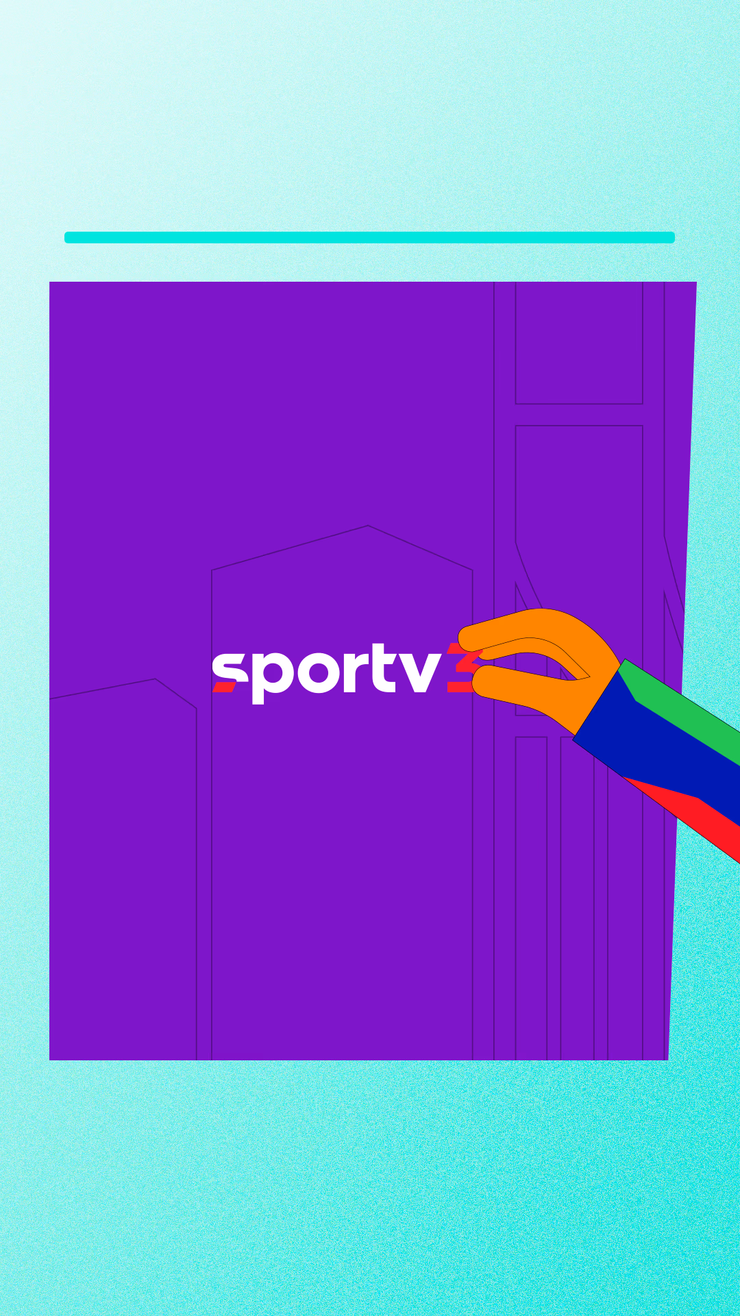 Post 3 de 3 do projeto SporTV no Instagram