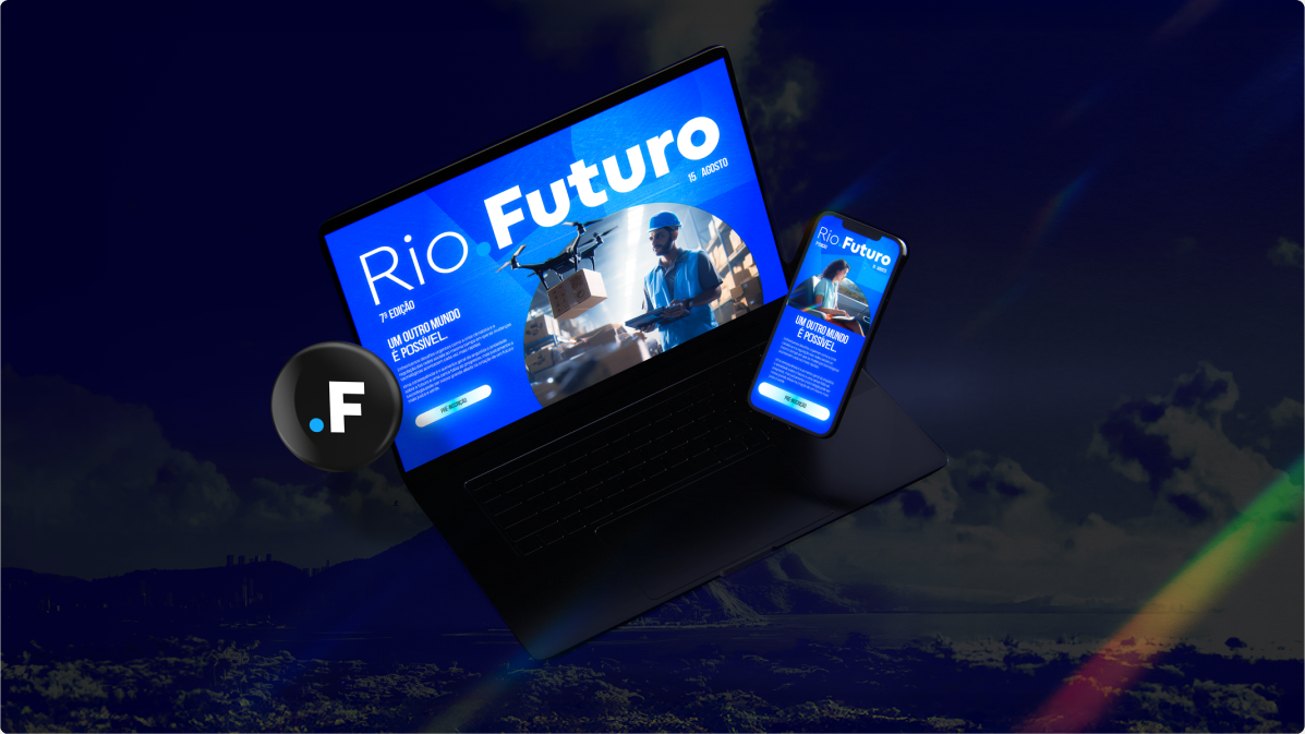 Capa de campanha Rio.Futuro