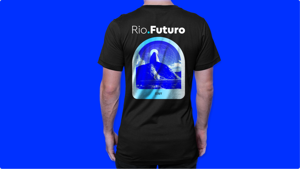 Camiseta de equipe Rio.Futuro