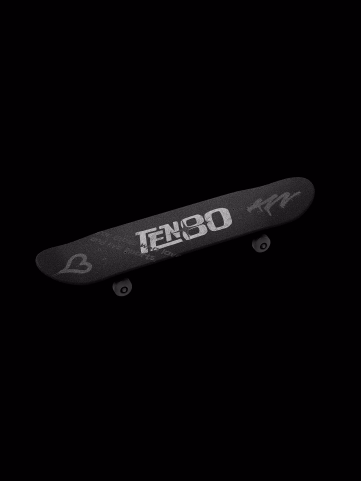 Aplicação TEN80 em skate